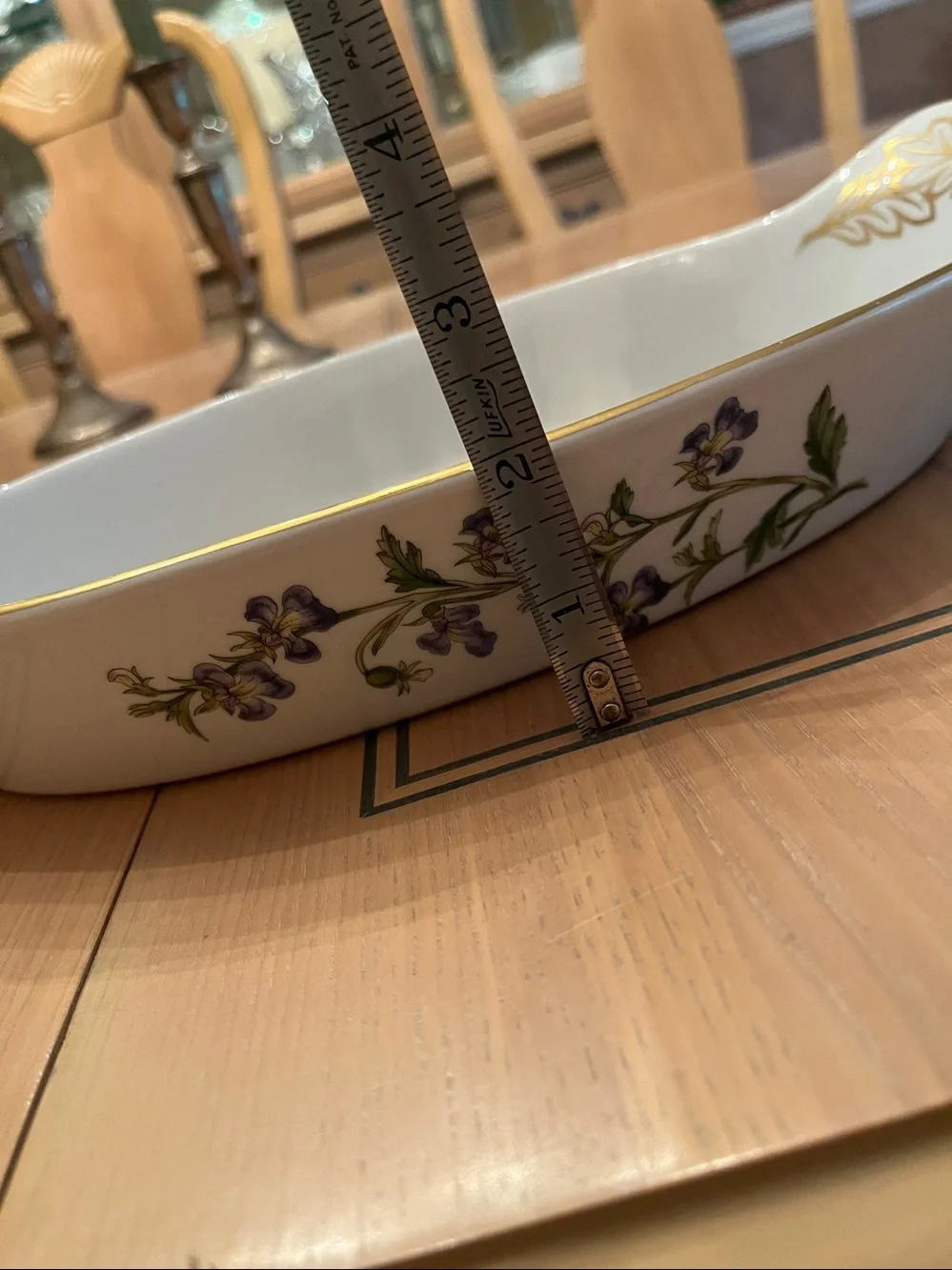 SPODE “Gilia” Floral Casserole dish